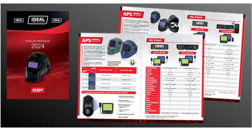 Katalog przyłbic spawalniczych IDEAL