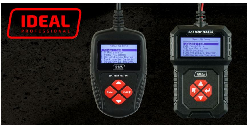 TESTER AKUMULATORÓW BDT107 & BDT101