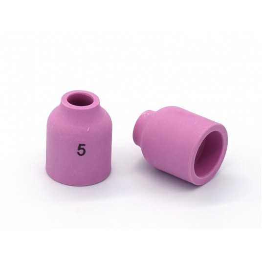 Dysza ceramiczna 5 fi 8mm do soczewki gazowej L=25,5 TIG 9-20 53N59 155.0120 -zdjęcie numer 1