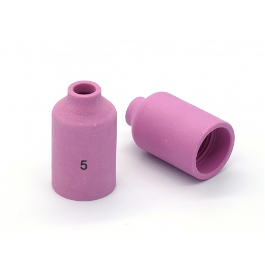 Dysza ceramiczna 5 fi 8mm do soczewki gazowej L=42 TIG 17-18-26 54N17 155.0124 -zdjęcie numer 1
