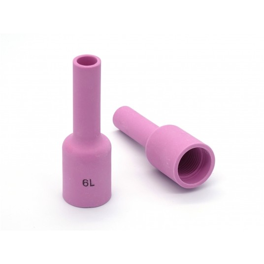 Dysza ceramiczna 6L fi 8,0mm do soczewki gazowej L=76 TIG 17-18-26 54N16L 155.0139 -zdjęcie numer 1