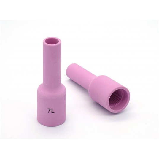 Dysza ceramiczna 7L fi 9,5mm do soczewki gazowej L=76 TIG 17-18-26 54N15L 155.0140 -zdjęcie numer 1
