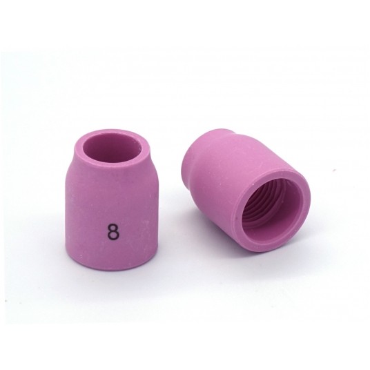 Dysza ceramiczna 8 fi 12,5mm do soczewki gazowej L=25,5 TIG 9-20 53N61S 155.0223 -zdjęcie numer 1