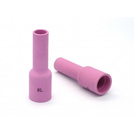 Dysza ceramiczna 8L fi 12,5mm do soczewki gazowej L=76TIG 17-18-26 54N14L 155.0156 -zdjęcie numer 1