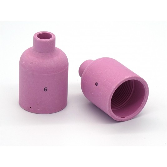 Dysza ceramiczna XL 6 fi 9,5mm do soczewki gazowej L=48 TIG 17-18-26 57N75 155.0142 -zdjęcie numer 1
