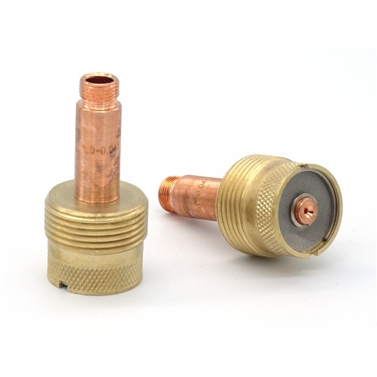 Korpus tulejki zaciskowej z soczewką gazową XL fi 1,0mm TIG 17-18-26 45V0204 153.9129 -zdjęcie numer 1