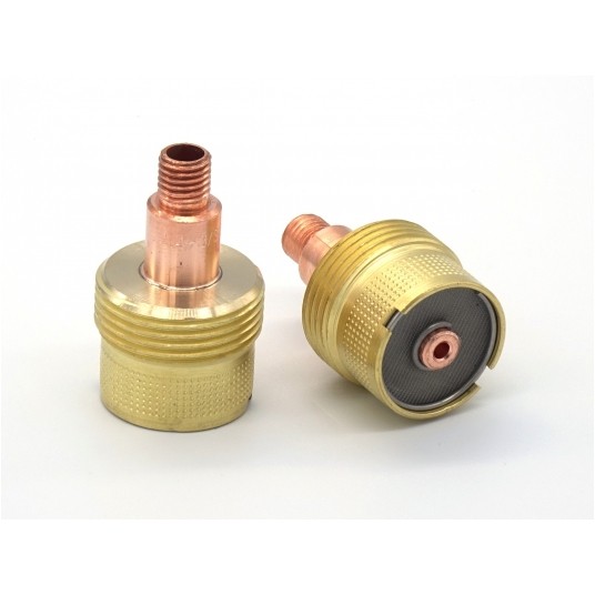 Korpus tulejki zaciskowej z soczewką gazową XL fi 2,4mm TIG 9-20 45V64S 153.9117 -zdjęcie numer 1