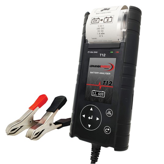 LEMANIA T12 BATTERY TESTER 12/24V -zdjęcie numer 1