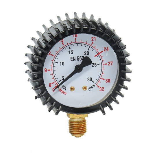 Manometr niskiego ciśnienia CO2/Ar 0-32 l/min fi 62 mm -zdjęcie numer 1