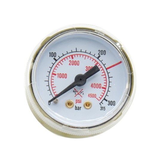 Manometr wysokiego ciśnienia CO2/Ar 0-315 bar fi 40 mm -zdjęcie numer 1