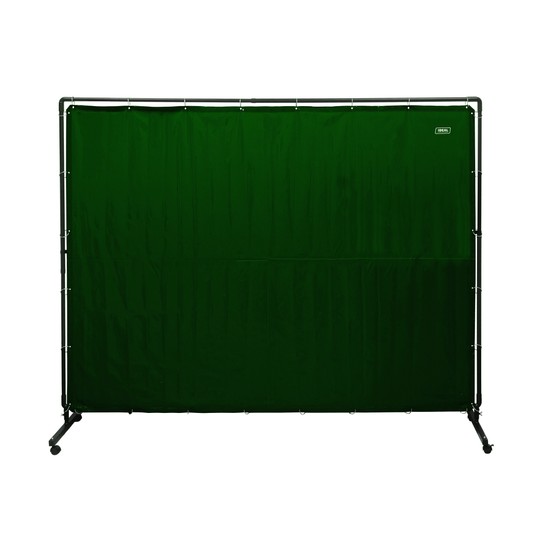 Parawan spawalniczy 1,80x2,40m zielony -zdjęcie numer 1