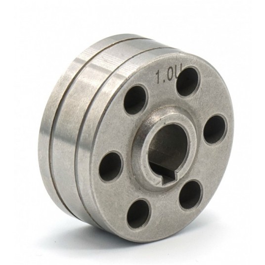 Rolka podajnika 0,8-1,0U do aluminium 37/10/15mm -zdjęcie numer 1