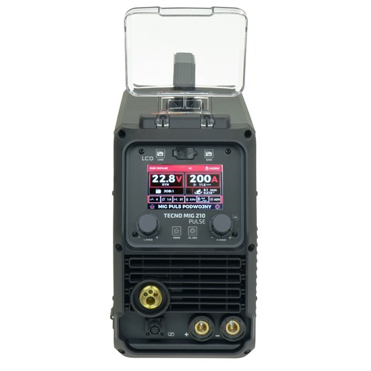 TECNO MIG 210 PULSE LCD Black Series 4x4 -zdjęcie numer 5