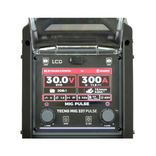 TECNO MIG 337P PULSE LCD Black Series 4x4 -zdjęcie numer 6