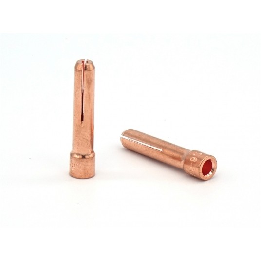 Tulejka zaciskowa do soczewki gazowej fi 1,6mm L=29,5 TIG 17-18-26 10N23S 13N22GL 154.0013 -zdjęcie numer 1