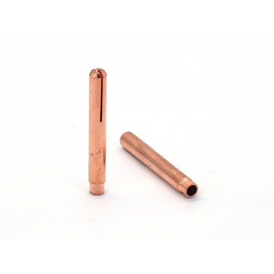 Tulejka zaciskowa do soczewki gazowej fi 1,6mm L=40 TIG 9-20 13N22L 153.7134 -zdjęcie numer 1