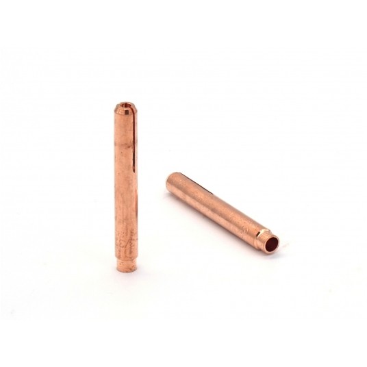 Tulejka zaciskowa do soczewki gazowej fi 2,4mm L=40 TIG 9-20 13N23L 153.7135 -zdjęcie numer 1