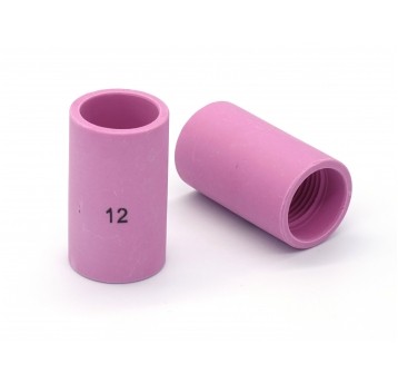 Dysza ceramiczna 12 fi 19mm do soczewki gazowej L=42 TIG 17-18-26 54N19 155.0128