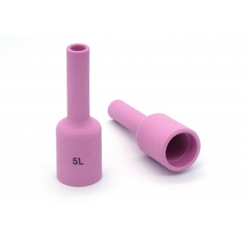 Dysza ceramiczna 5L fi 6,5mm do soczewki gazowej L=76 TIG 17-18-26 54N17L 155.0138