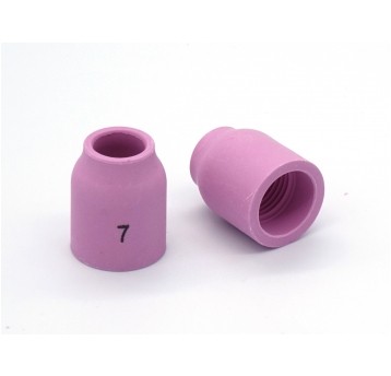 Dysza ceramiczna 7 fi 11,2mm do soczewki gazowej L=25,5 TIG 9-20 53N61 155.0122