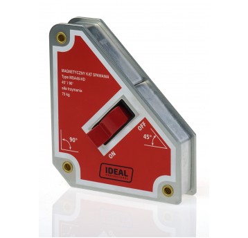 Kątownik magnetyczny IDEAL 75kg 152x130x35 mm