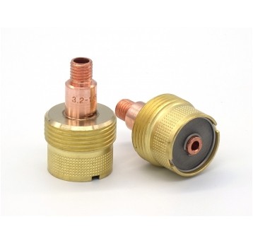 Korpus tulejki zaciskowej z soczewką gazową XL fi 3,2mm TIG 9-20 995795S 153.9118