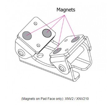 Magnetyczna podkładka V M8
