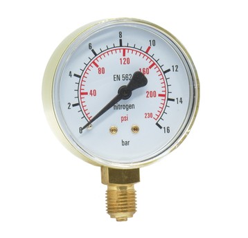 Manometr niskiego ciśnienia AZOT 0-16 bar fi 62 mm