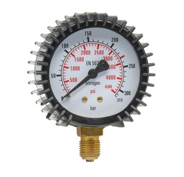 Manometr wysokiego ciśnienia AZOT 0-315 bar fi 62 mm