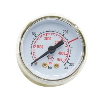 Manometr wysokiego ciśnienia CO2/Ar 0-315 bar fi 40 mm