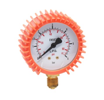 Manometr wysokiego ciśnienia PROPAN 0-6 bar fi 62 mm