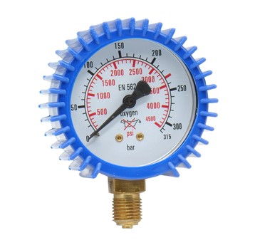 Manometr wysokiego ciśnienia TLEN 0-315 bar fi 62 mm