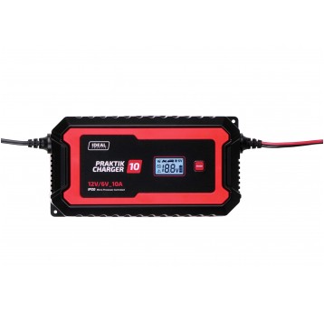 PRAKTIK CHARGER 10 LCD 6/12V