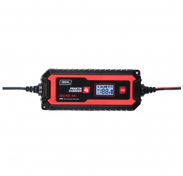 PRAKTIK CHARGER 4 LCD 6/12V
