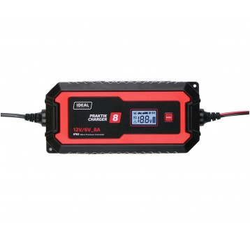PRAKTIK CHARGER 8 LCD 6/12V