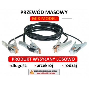 Przewód masowy z zaciskiem 200A DX25 MIX