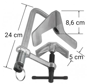 Ścisk sprężynowy 90 stopni