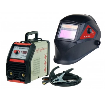 Spawarka elektrodowa ContraWeld 200A + przyłbica