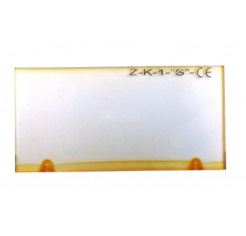 Szkło 50x100 przeciwodpryskowe żółte