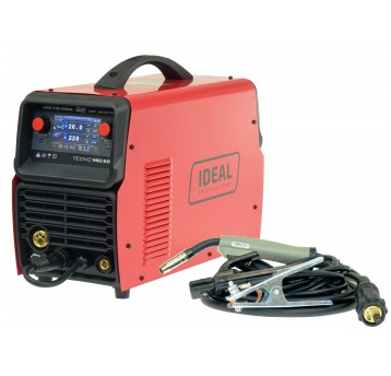 TECNO MIG 222 LCD MIG/TIG/MMA SYNERGIC VRD ALU
