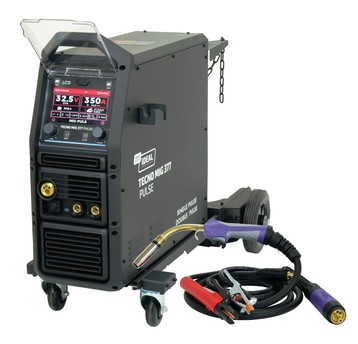 TECNO MIG 377PT PULSE LCD Black Series 4x4