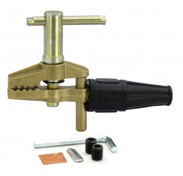 Zacisk masowy śrubowy 800A ALLIGATOR mosiężny