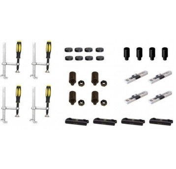 Zestaw ścisków i komp. do profili KWA. ex.TBKM1-28